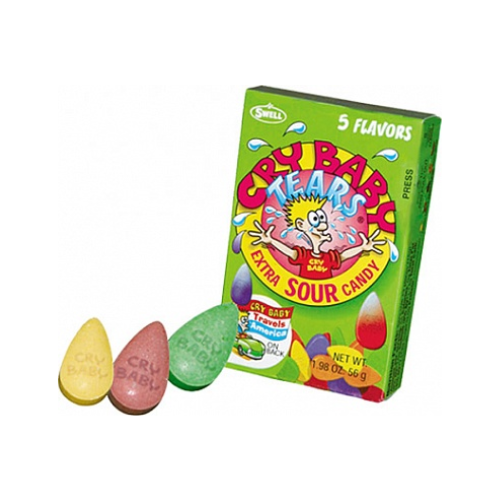 Cry Baby Candy Tears Extra Sour 24 x 56g