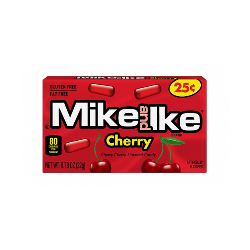 Mike and Ike Cherry Minis 24 x 22g