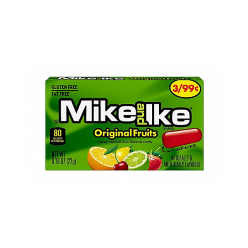 Mike and Ike Original Fruits 24 x 22g