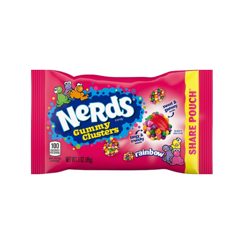 Nerds Gummy Clusters Share Pouch 12 x 85g