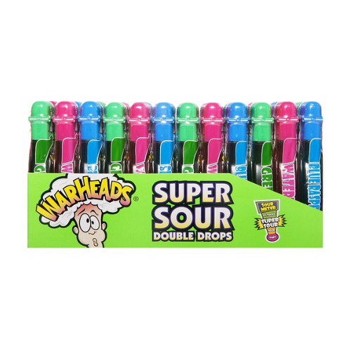 Warheads Double Drops Liquid Candy 24 x 30ml