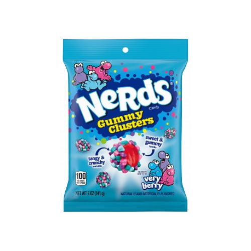 Nerds Gummy Clusters Very Berry 12x 142g