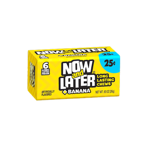 Now & Later Banana 24x26g