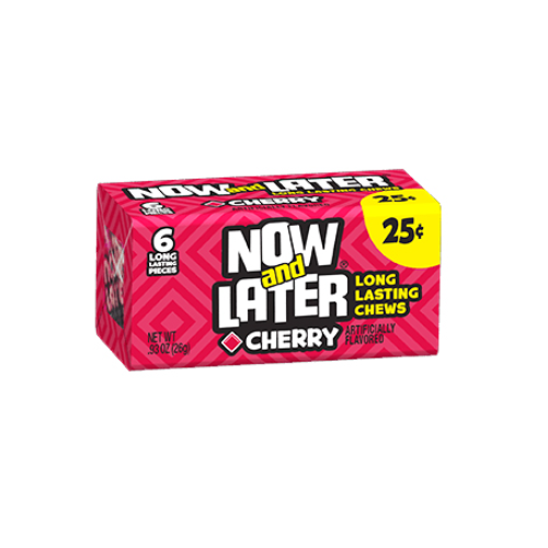 Now & Later Cherry 24x26g