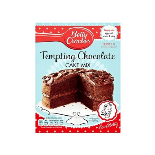 Betty Crocker Cake Mix Tempting Chocolate 6 x 425g