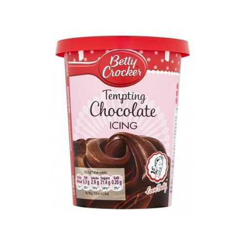 Betty Crocker Icing Tempting Chocolate 6 x 400g