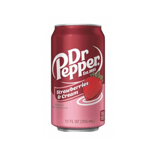 Dr. Pepper Strawberries & Cream 12x 355ml