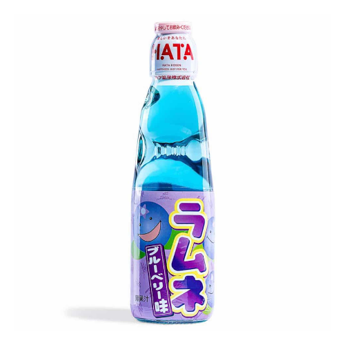 Hatakosen Ramune Soda Blueberry 30 x 200ml