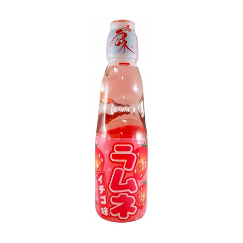 Hatakosen Ramune Soda Strawberry 30 x 200ml