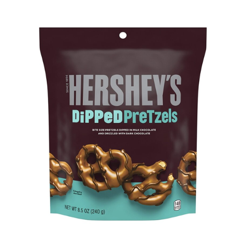 Hershey's Dipped Pretzels Milk Chocolate 6 x 240g