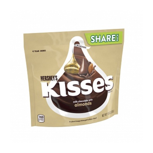 Hershey's Kisses Milk Chocolate with Almonds Share Pack 8 x 283g