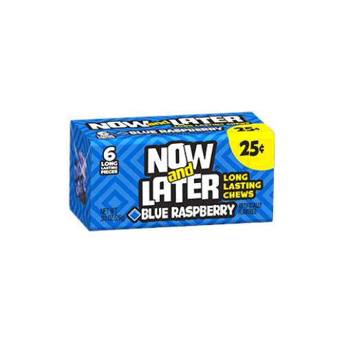 Now & Later Blue Raspberry 24 x 26g