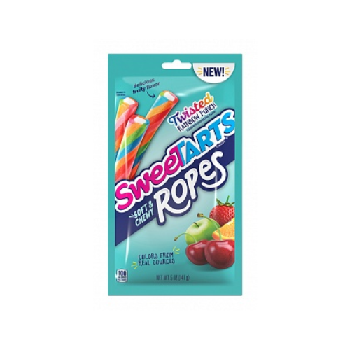 SweeTARTS Ropes Twisted Rainbow Punch 12 x 141g