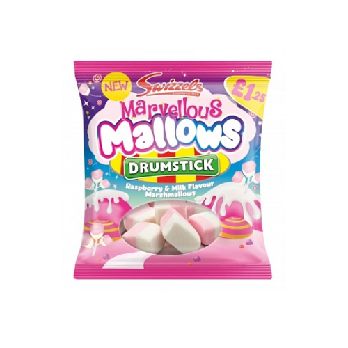 Swizzels Drumstick Marvellous Mallows 12x 100g