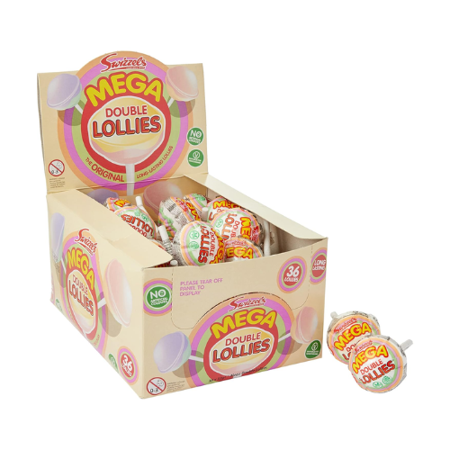 Swizzels Mega Double Lollies 36 x 31g