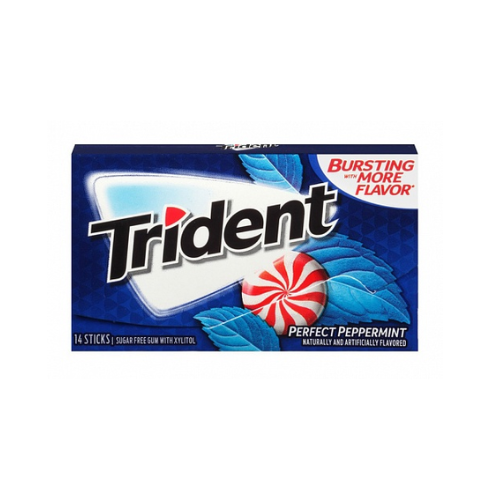 Trident Gum Perfect Peppermint 12 x 31g
