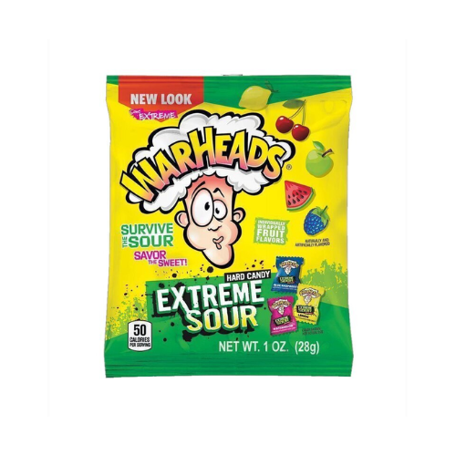 Warheads Extreme Sour Hard Candy 12 x 28g