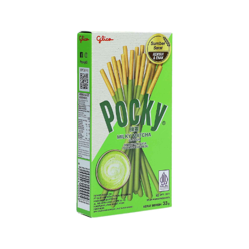 MHD 12.04.24 Pocky Milky Matcha Flavour 10x33g