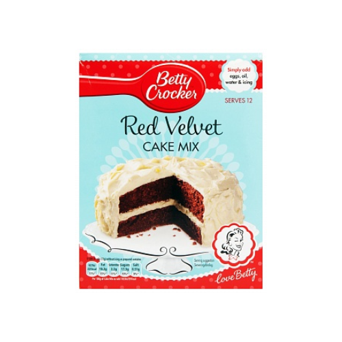 Betty Crocker Cake Mix Red Velvet 6 x 425g