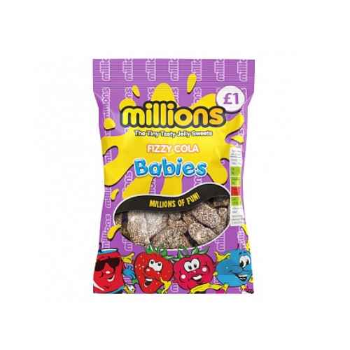 Millions Babies Fizzy Cola 12 x 120g