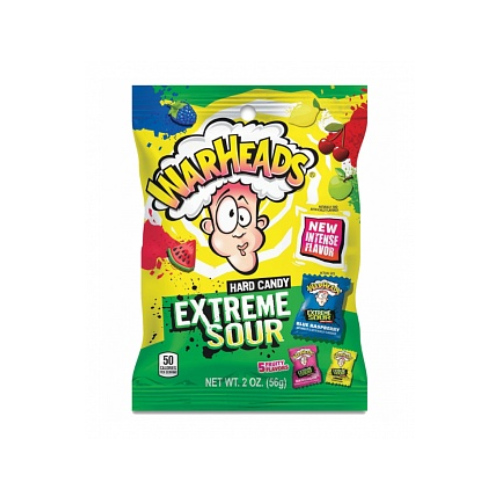 Warheads Extreme Sour Hard Candy 12 x 56g