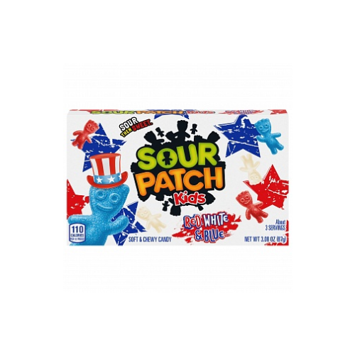 Sour Patch Kids Red White & Blue 12 x 87g