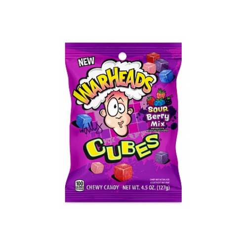 Warheads Cubes Sour Berry Mix 12x 127g