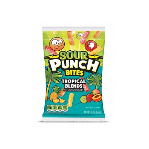 Sour Punch Bites Tropical Blends 12 x 142g