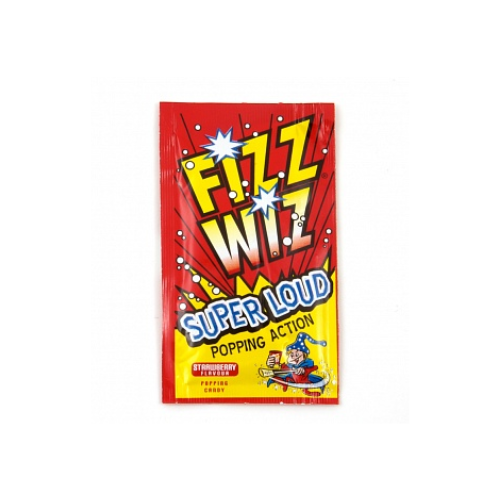 Fizz Wiz Popping Candy Strawberry 50 x 5g