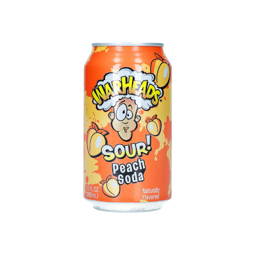 Warheads Peach Soda 12 x 330ml