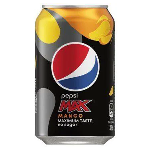 Pepsi Max Mango Sugar Free 24x 330ml