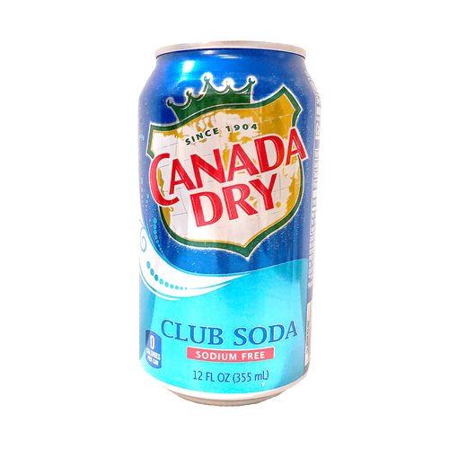 Canada Dry Club Soda USA 24x 355ml